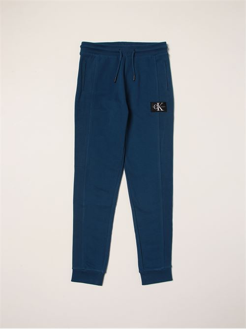 BADGE RIB SWEATPANTS CALVIN KLEIN JEANS | IB0IB01138/C5G